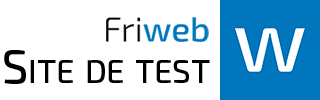 Site de test Friweb